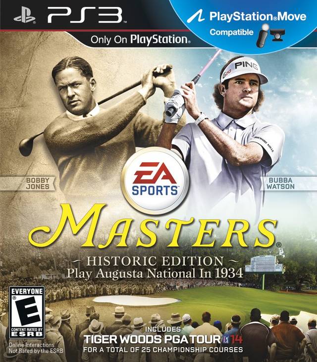 Tiger Woods PGA 14 Masters Historic Edition (Playstation 3)