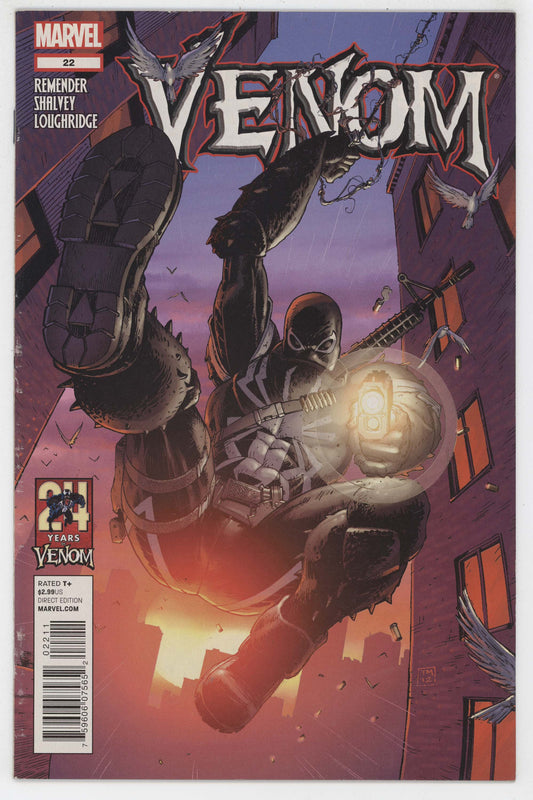 Venom 22 A Marvel 2012 VF Tony Moore Rick Remender Jack O Lantern