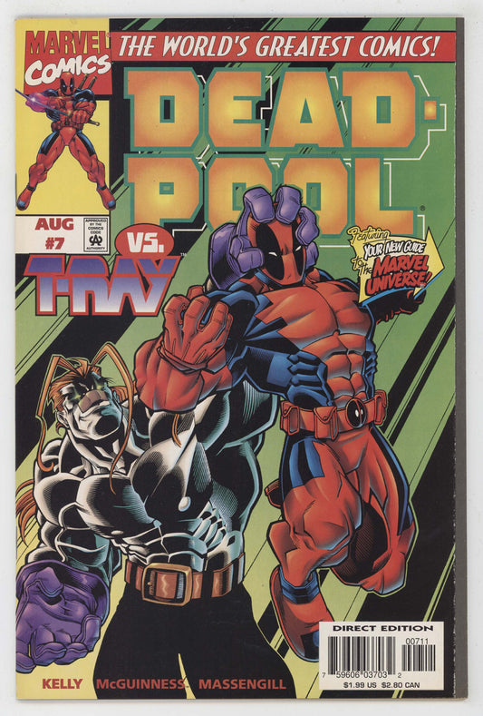 Deadpool 7 Marvel 1997 NM Joe Kelly Ed McGuinness