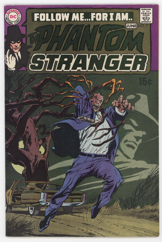Phantom Stranger 7 DC 1970 VF Neal Adams Horror Creepy Tree