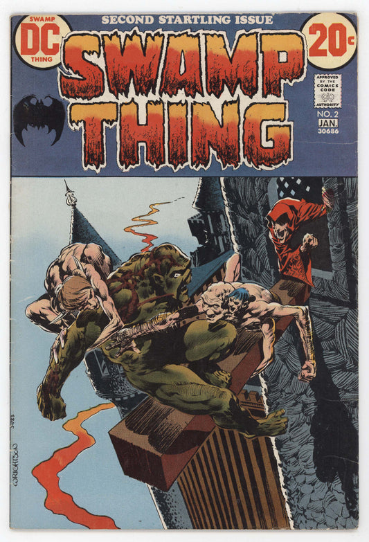 Swamp Thing 2 DC 1973 FN Bernie Wrightson Len Wein