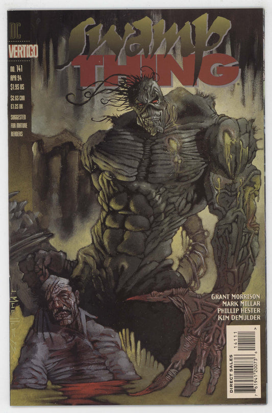 Swamp Thing 141 DC 1994 NM Grant Morrison Mark Millar John Mueller