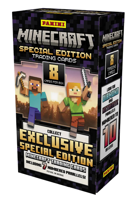 2025 Panini Minecraft Special Edition Trading Cards - Hobby Box