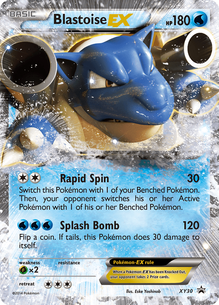 Blastoise EX (XY30) [XY: Black Star Promos]