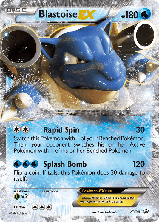 Blastoise EX (XY30) [XY: Black Star Promos]