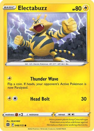 Electabuzz 046/172 - SWSH09 Brilliant Stars