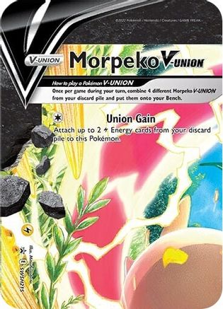 Morpeko V-Union SWSH215/307 - SWSH Sword & Shield Promo Cards Holofoil