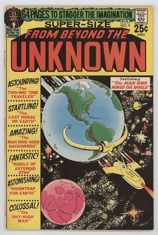 From Beyond The Unknown 9 DC 1971 FN VF Neal Adams Spaceship