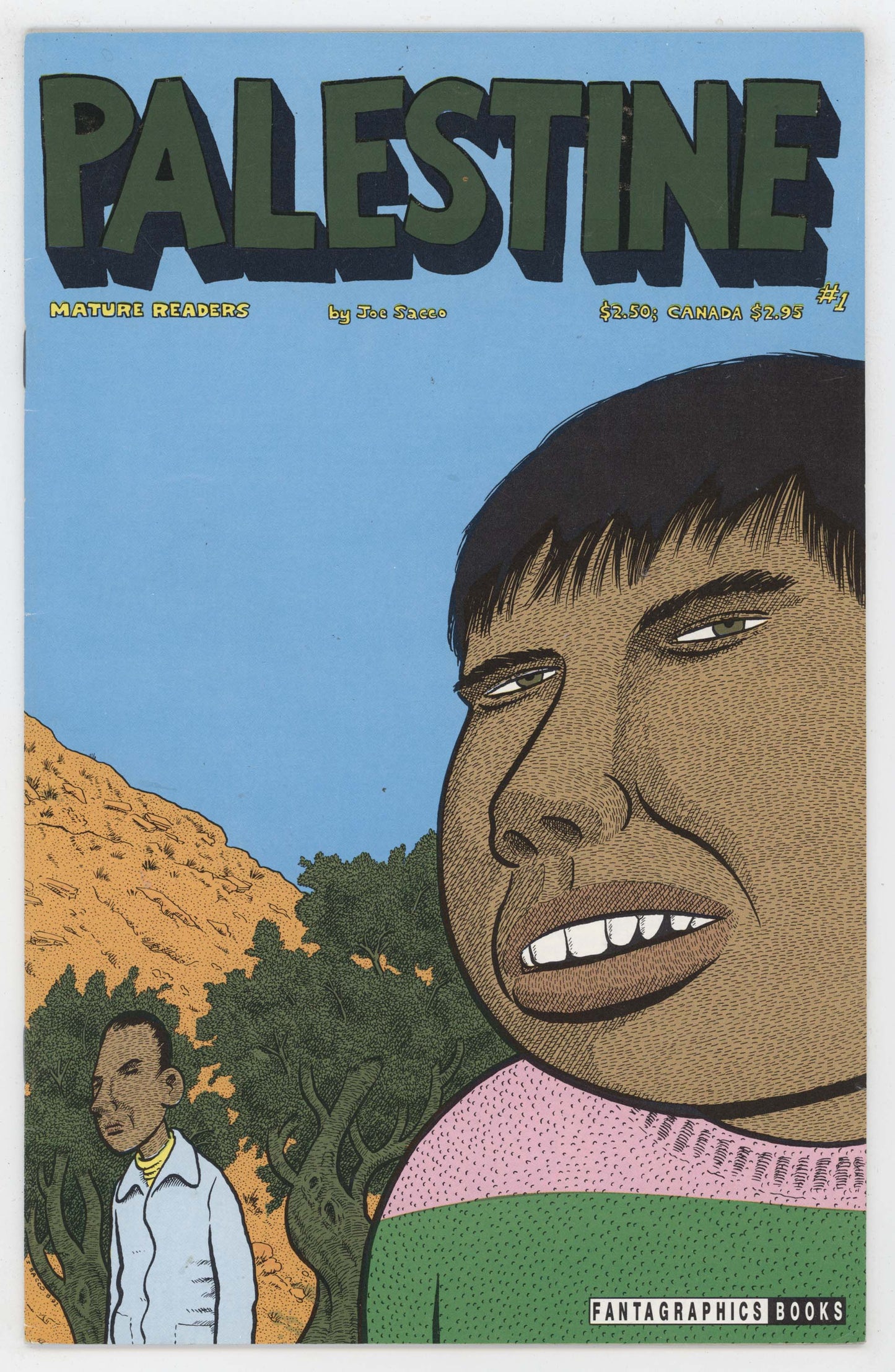 Palestine 1 Fantagraphics 1993 FN Joe Sacco Israel