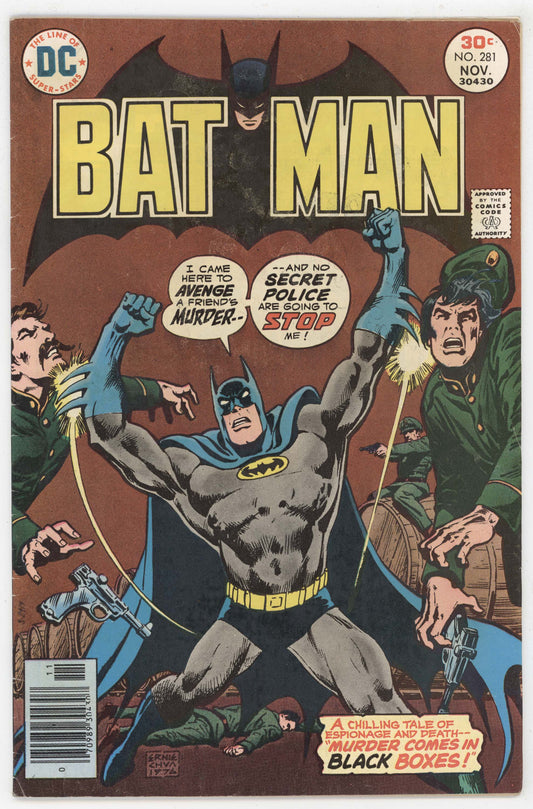 Batman 281 DC 1976 FN Ernie Chan