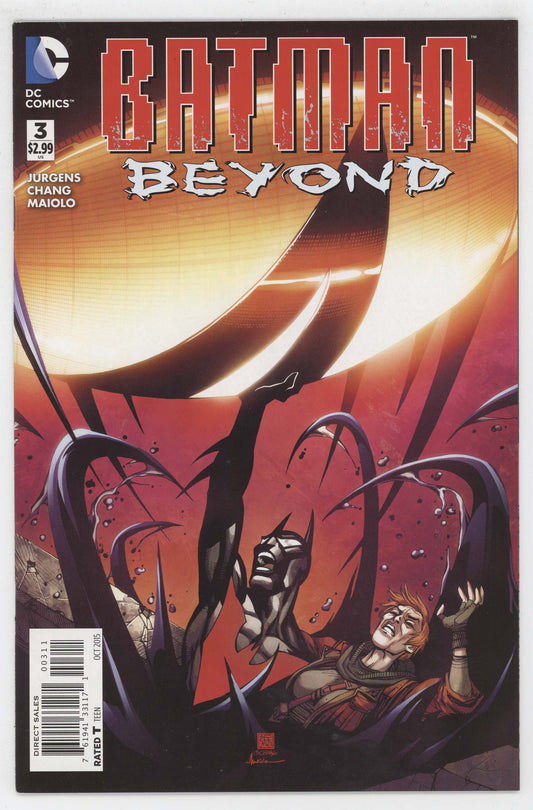 Batman Beyond 3 A DC 2015 NM- 9.2 Bernard Chang Dan Jurgens
