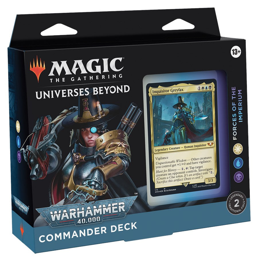 Universes Beyond: Warhammer 40,000 - Forces of the Imperium Commander Deck [40K]
