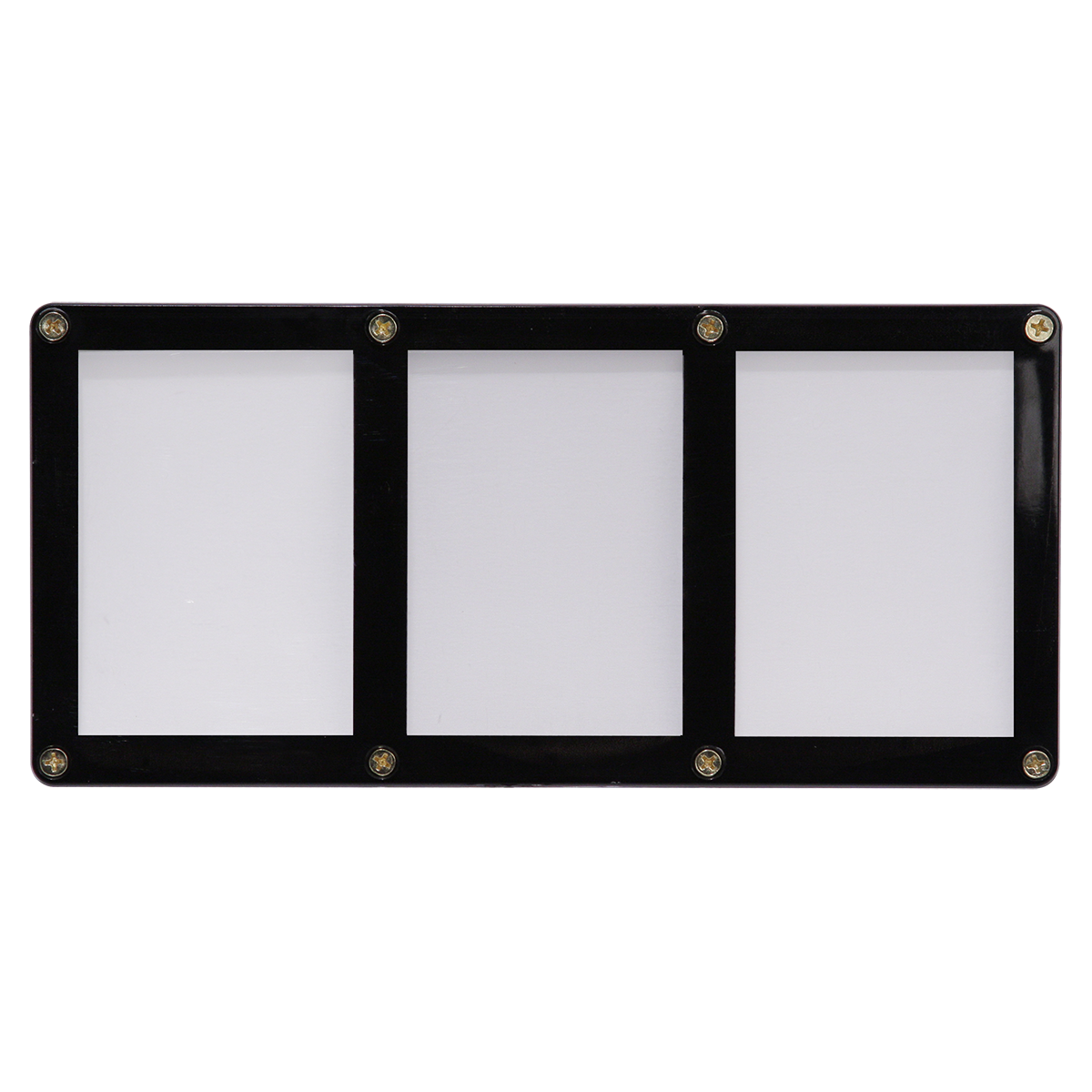 Ultra PRO: Screwdown Holder - Black Frame (3-Card)