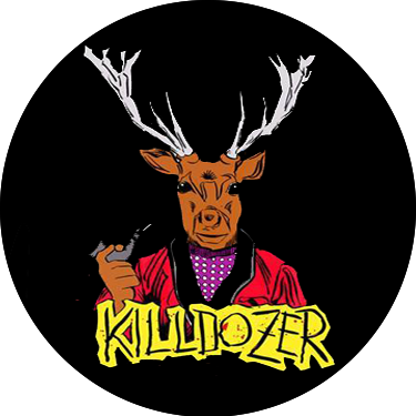 KILLDOZER "Mounted" Pin Set designed by Brian Walsby