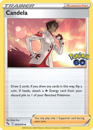 Candela 065/078 - Pokemon GO Reverse Holofoil