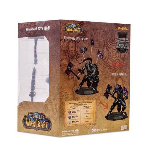 McFarlane Toys World of Warcraft Wave 1 1:12 Posed Figure - Choose a Figure