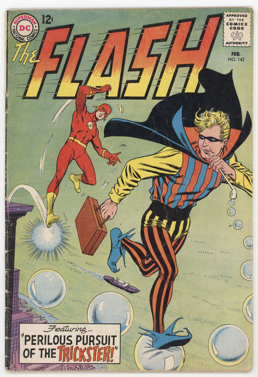 Flash 142 DC 1964 VG FN Carmine Infantino Trickster