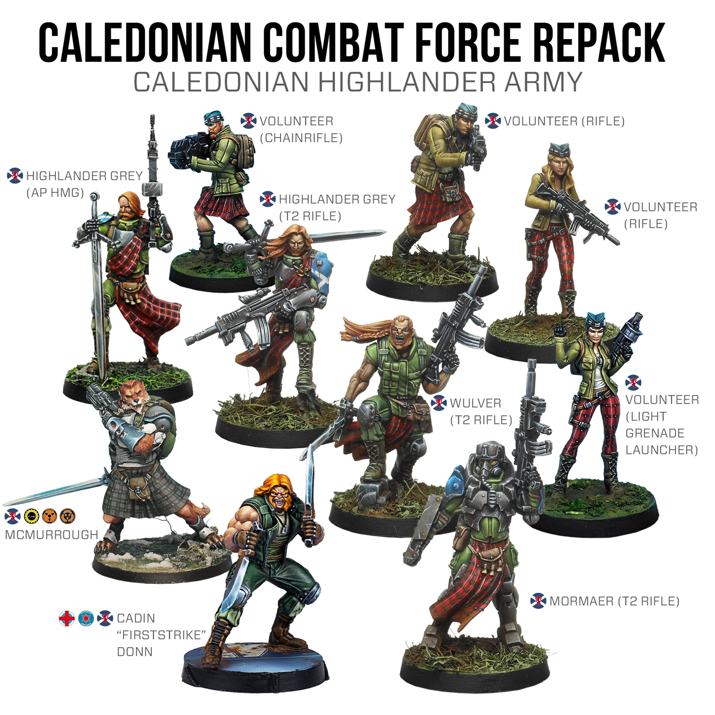 Caledonian Combat Force Bundle [LIMITED RELEASE]