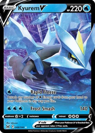 Kyurem V 048/196 - SWSH11 Lost Origin Holofoil