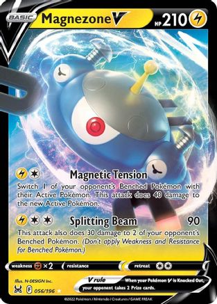 Magnezone V 056/196 - SWSH11 Lost Origin Holofoil