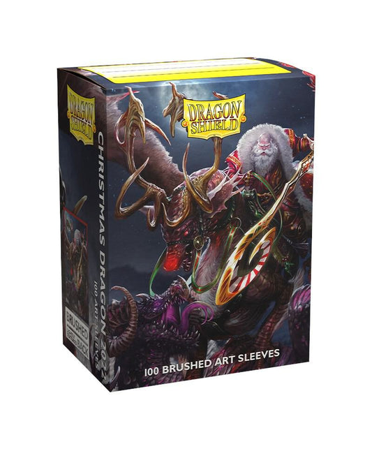 Dragon Shield Brushed Art Sleeves - Christmas 2022 Art