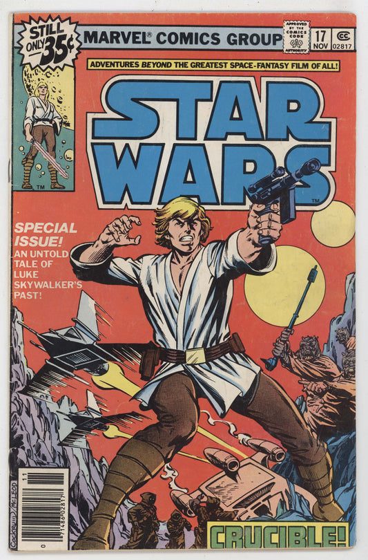 Star Wars 17 Marvel 1978 FN Luke Skywalker Biggs Darklighter Tusken Raider