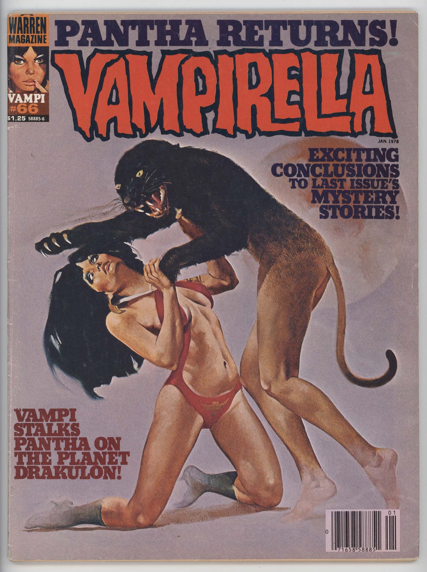 Vampirella 66 Warren 1978 FN Enrich Torres GGA Magazine