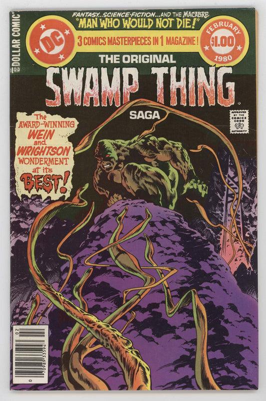 DC Special Series 20 1980 VF Swamp Thing 8 9 10 Bernie Wrightson Len Wein