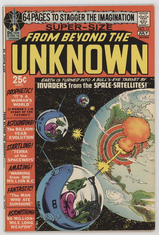 From Beyond The Unknown 11 DC 1971 VF NM Murphy Anderson Alien Spaceship
