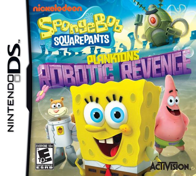 Spongebob Squarepants Plankton's Robotic Revenge (Nintendo DS)