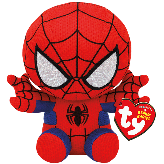 Ty Marvel Beanie Babies: Spiderman (Small)