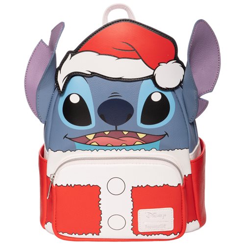 Lilo & Stitch Holiday Santa Stitch Mini-Backpack- Entertainment Earth Exclusive