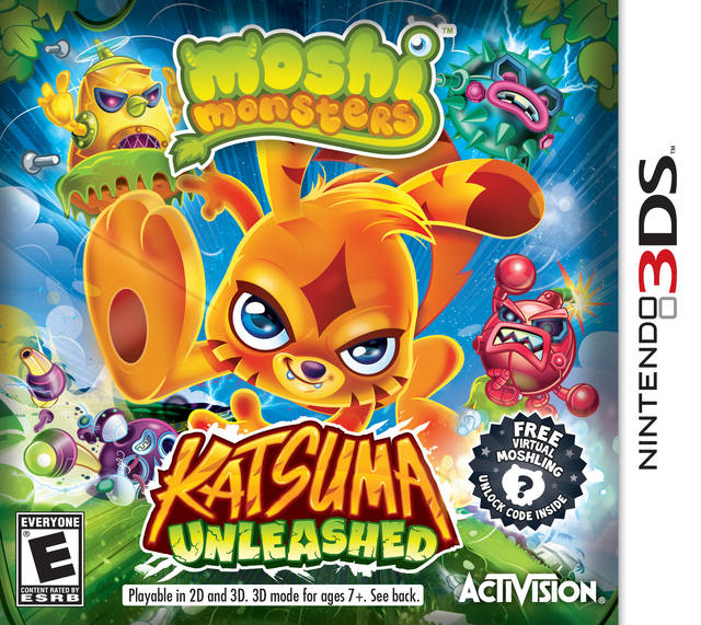 Moshi Monsters: Katsuma Unleashed (Nintendo 3DS)