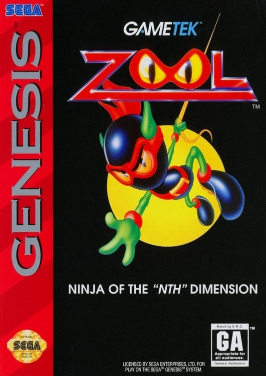 Zool: Ninja of the "Nth" Dimension (Sega Genesis)