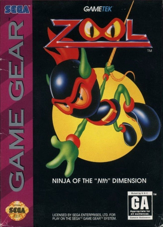 Zool: Ninja of the "Nth" Dimension (Sega Game Gear)