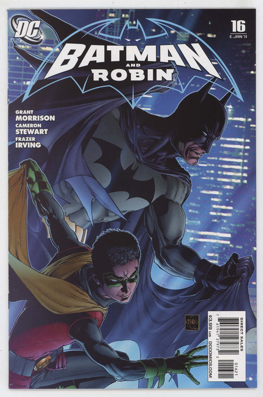 Batman And Robin 16 DC 2010 VF NM 1:25 Ethan Van Sciver Variant