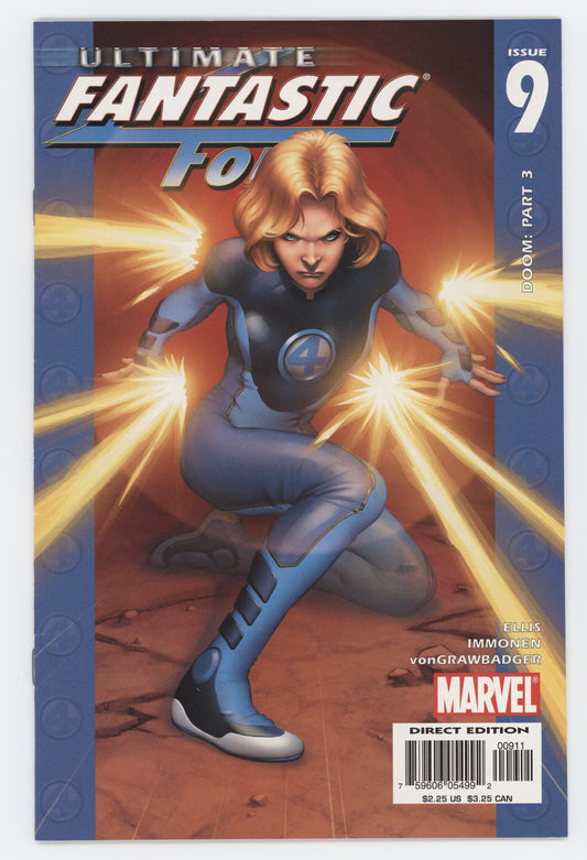 Ultimate Fantastic Four 9 Marvel 2004 VF NM Stuart Immonen Warren Ellis