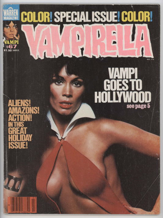 Vampirella 67 Warren 1978 VG FN Barbara Leigh Cosplay Photo GGA Magazine