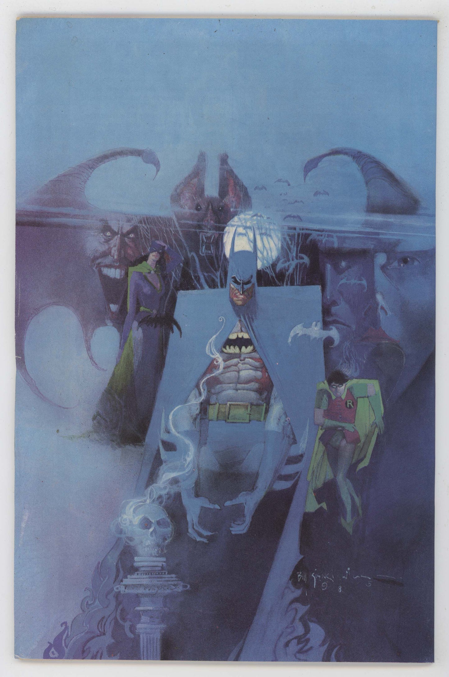 Batman 400 DC 1986 VF Stephen King Bill Sienkiewicz Joker Riddler Scarecrow