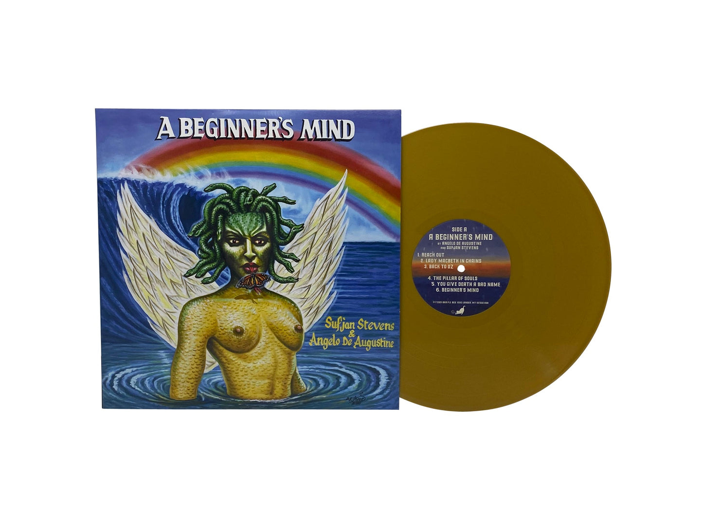 Sufjan Stevens & Angelo De Augustine - A Beginner's Mind (Olympus Perseus Shield Gold Vinyl)