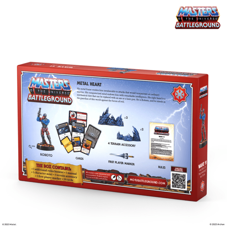 Masters of the Universe: Battleground - Wave 11 - Roboto, Masters of the Universe Faction - Golden Apple Comics