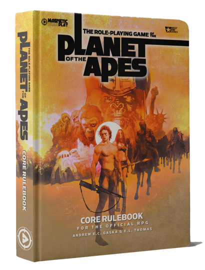 Planet of the Apes RPG: Core Rulebook (Hardcover) - Golden Apple Comics