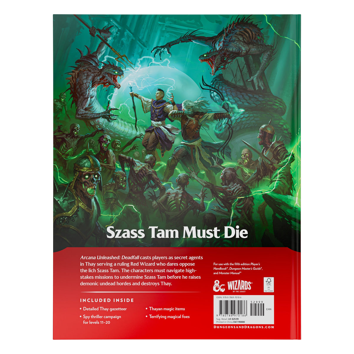 D&D: Arcana Unleashed - Deadfall Gameplay Expansion