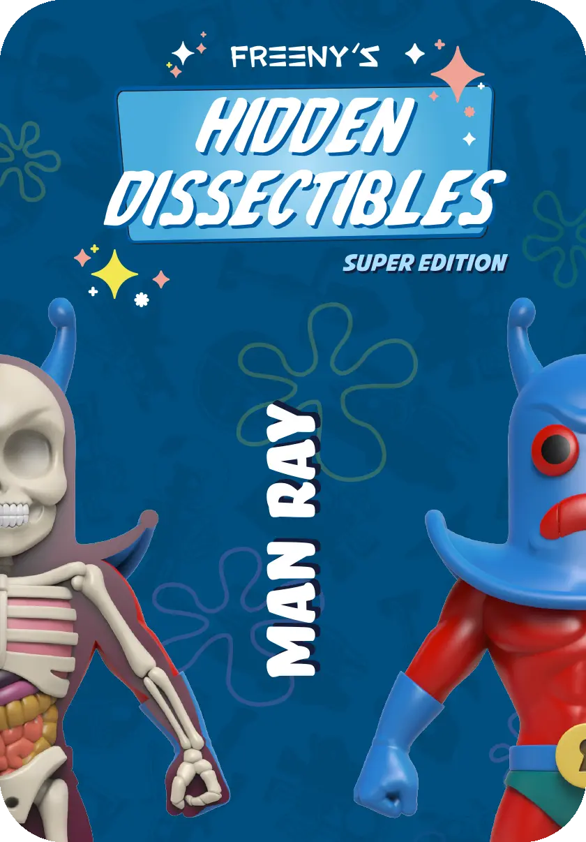 Freeny’s Hidden Dissectibles : SpongeBob SquarePants Series 04 (Super Edition) Blind Box (1 Blind Box)