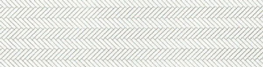 Preiser 19580 HO Scale Herringbone Strip Parquet Flooring or Wall -- White 3-3/4