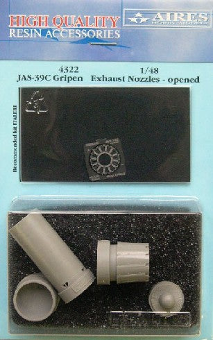 Aires 4322 1/48 JAS39C Gripen Exhaust Nozzle Opened For ITA
