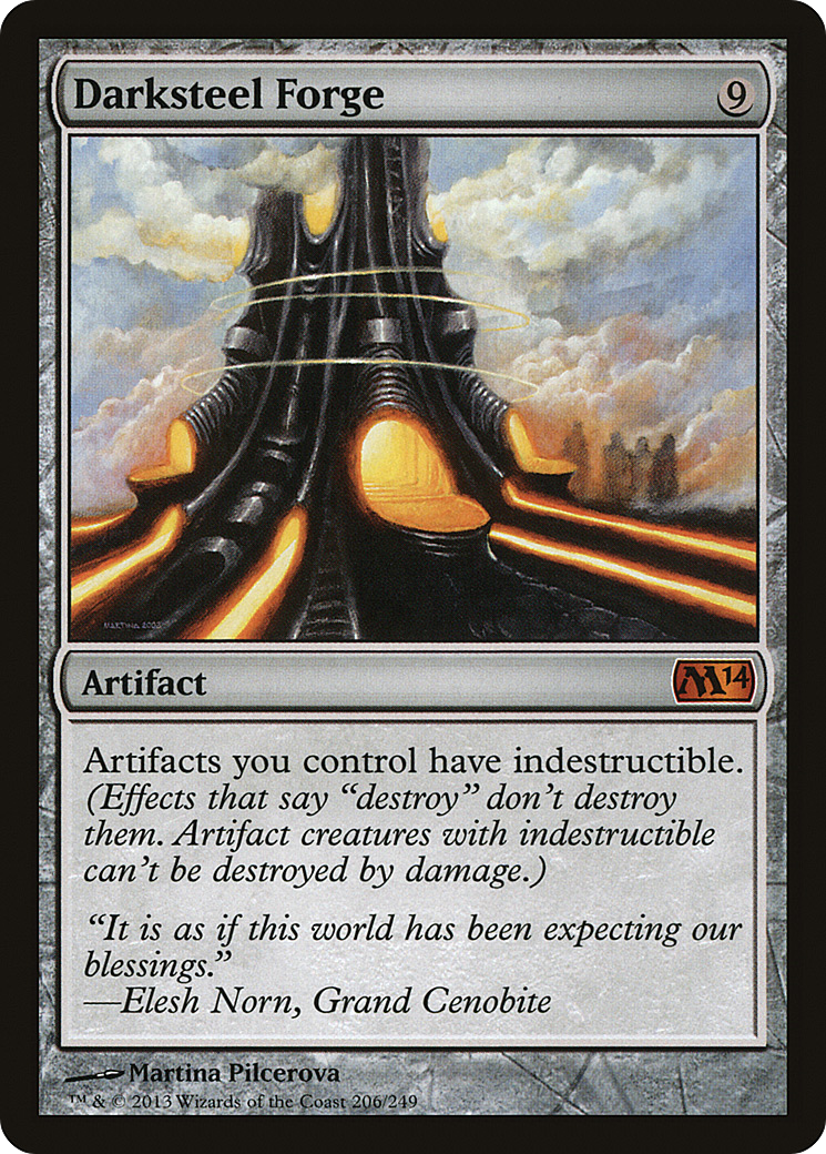 Darksteel Forge (M14-206) - Magic 2014 Foil