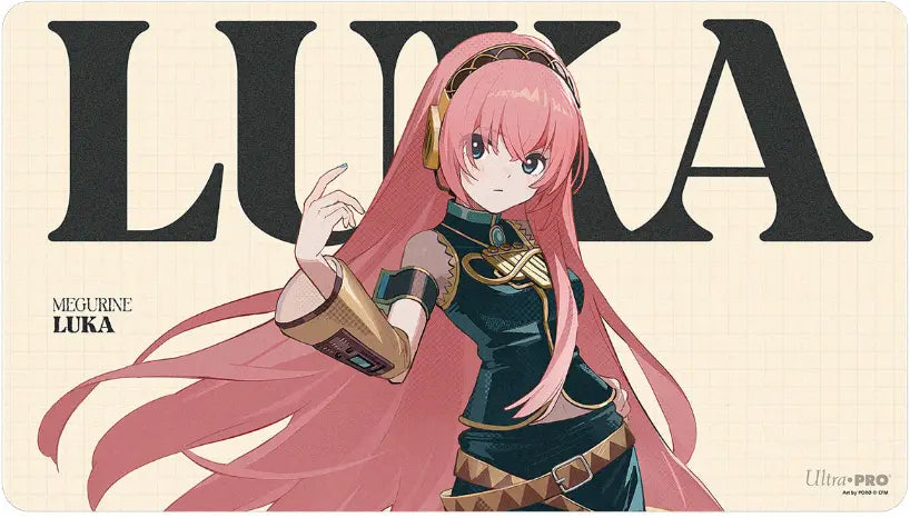Hatsune Miku Retro Soundscapes - Play Mat Luka