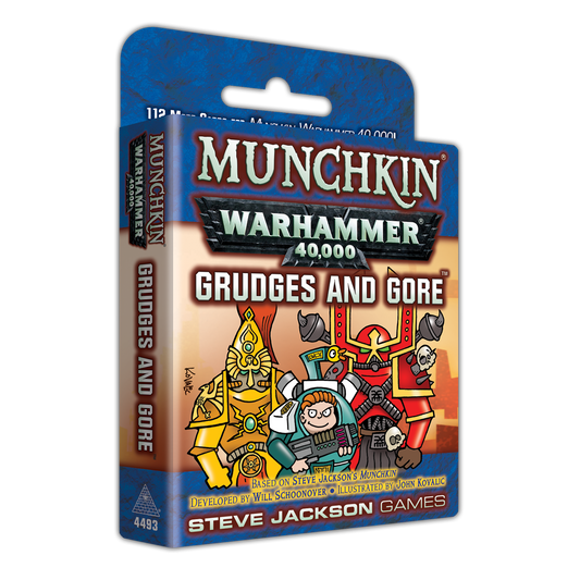 Munchkin: Warhammer 40K - Grudges and Gore Expansion - Golden Apple Comics