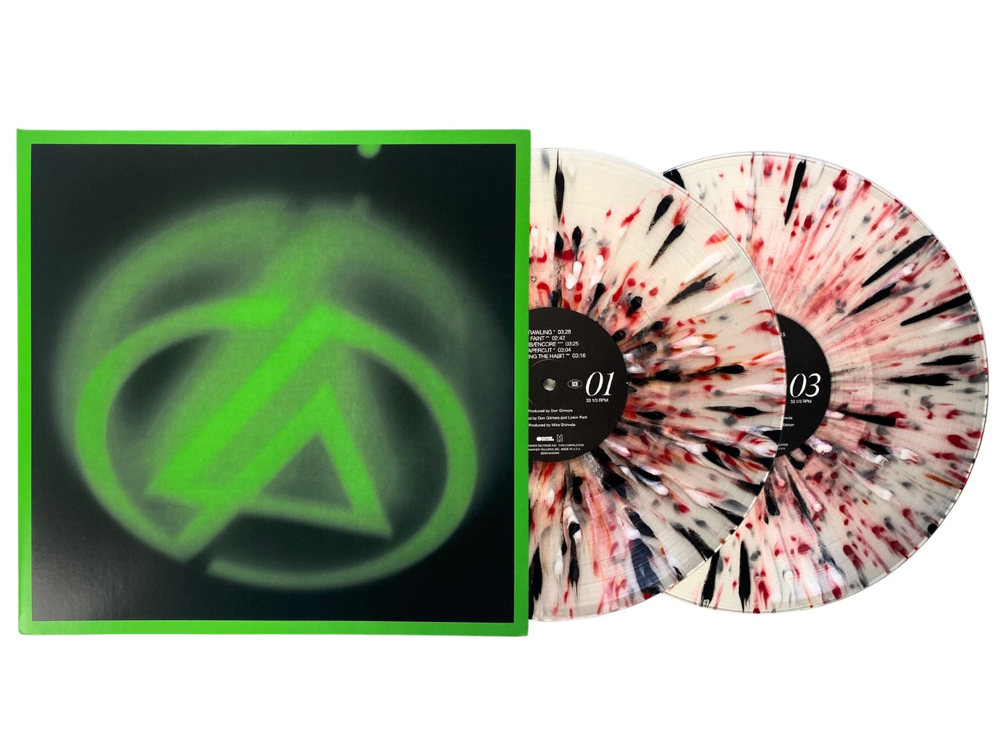 Linkin Park - Papercuts (Limited Edition Black & Red Splatter Colored Vinyl)